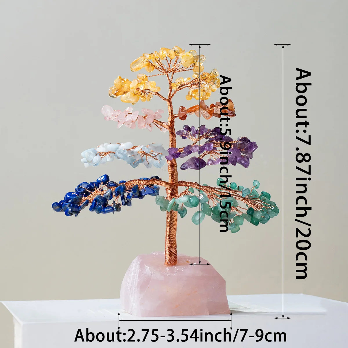 Chakra Alignment Crystal Tree