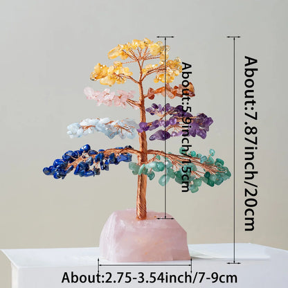 Chakra Alignment Crystal Tree