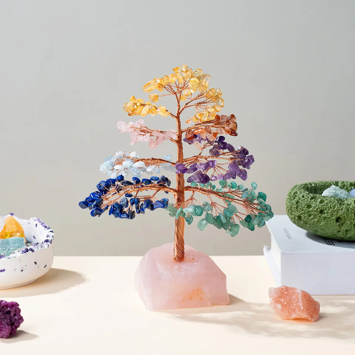 Chakra Alignment Crystal Tree