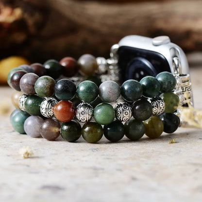 Indian Agate Apple Watch Strap