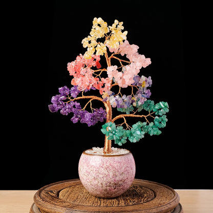 Rainbow Chakra Energy Tree