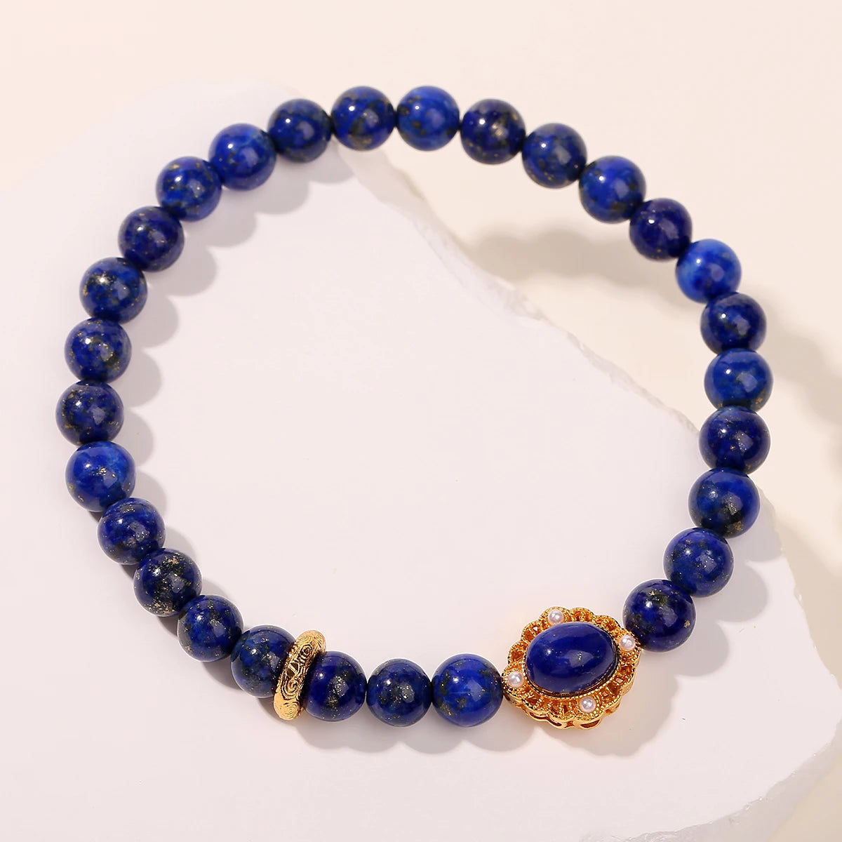 Vintage Lapis Lazuli Bracelet