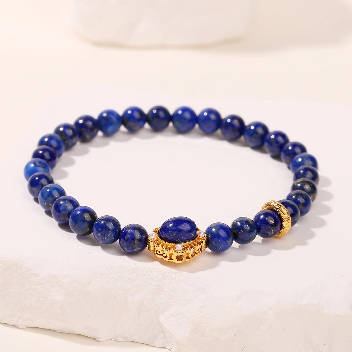 Vintage Lapis Lazuli Bracelet
