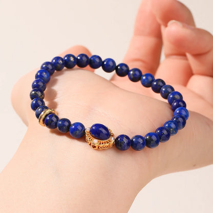 Vintage Lapis Lazuli Bracelet