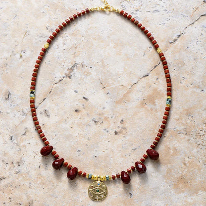 Desert Eye Talisman Necklace