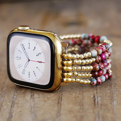 Timeless Jasper Apple Watch Strap