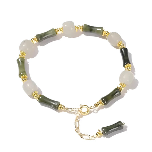 Bamboo Jade Bracelet
