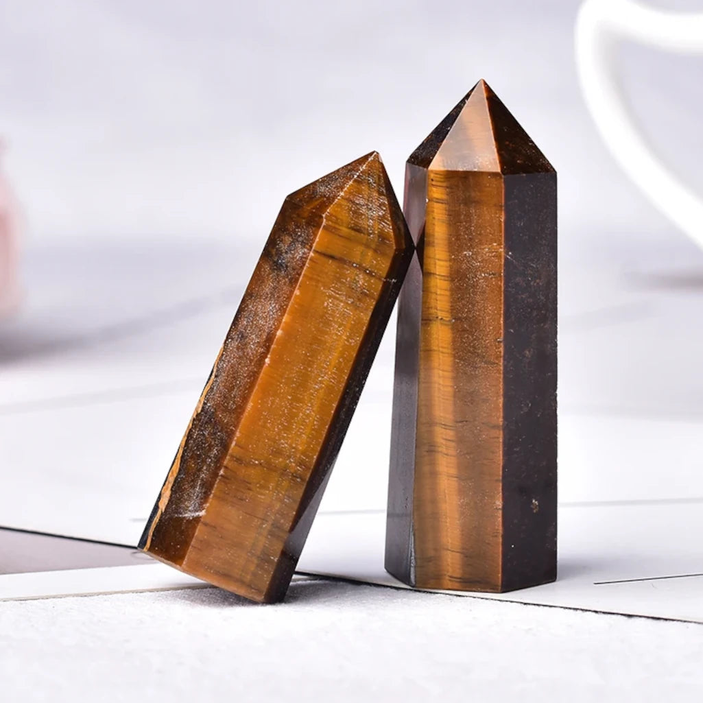 Tiger Eye Crystal Point