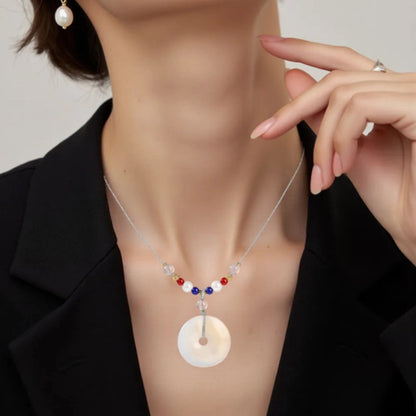 White Agate Harmony Necklace