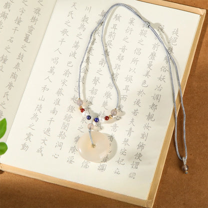 White Agate Harmony Necklace